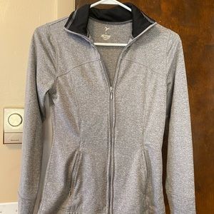 Active Old Navy zip up gray jacket